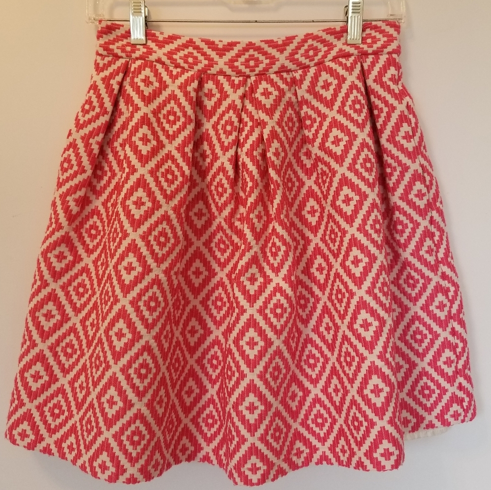 Pink and white skirt from Wyatt